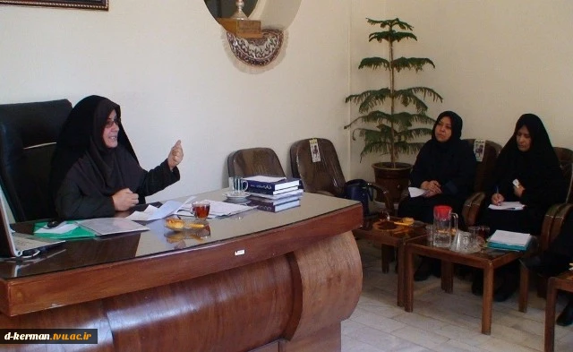 تشکیل جلسه  کارگروه آموزشکده دختران کرمان در زمینه  اقتصاد مقاومتی