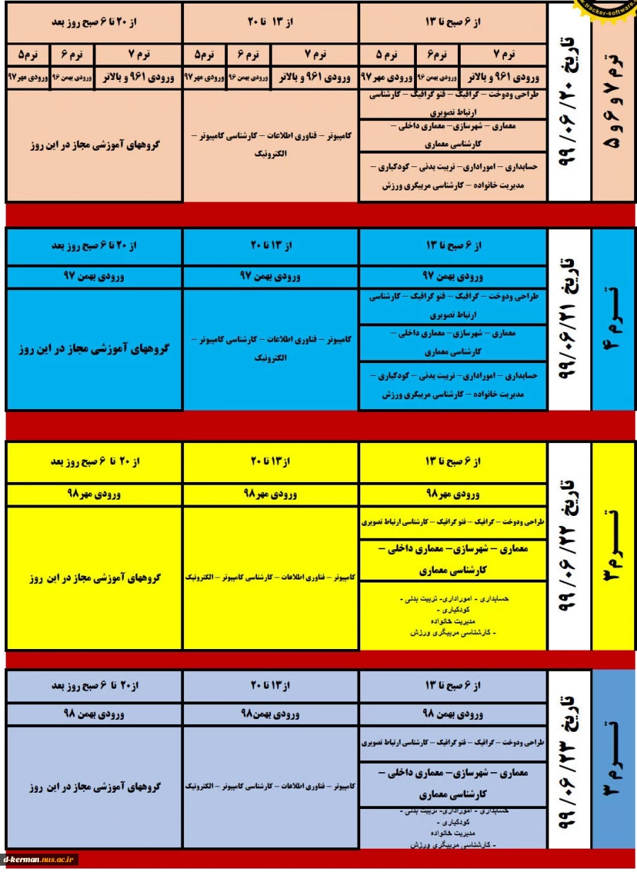 جدول زمانبندی مجدد