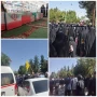حضور کارکنان آموزشکده ملی مهارت دختران کرمان در مراسم تشییع پیکر مطهر شهدای سپاه کرمان