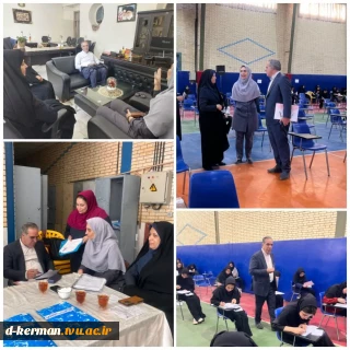 بازدید نماینده نظارت و ارزیابی دانشگاه ملی مهارت