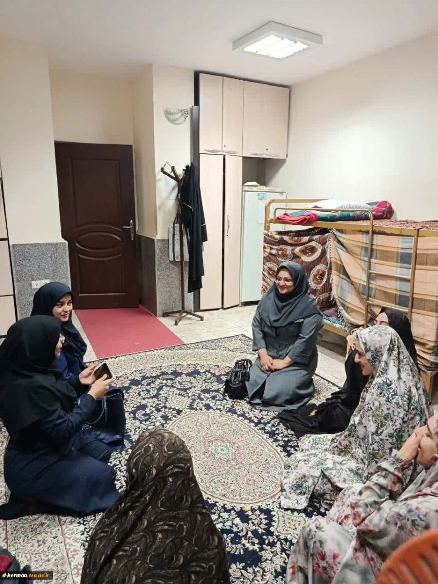 حضور مشاورین دانشکده در خوابگاه دانشجویی 2
