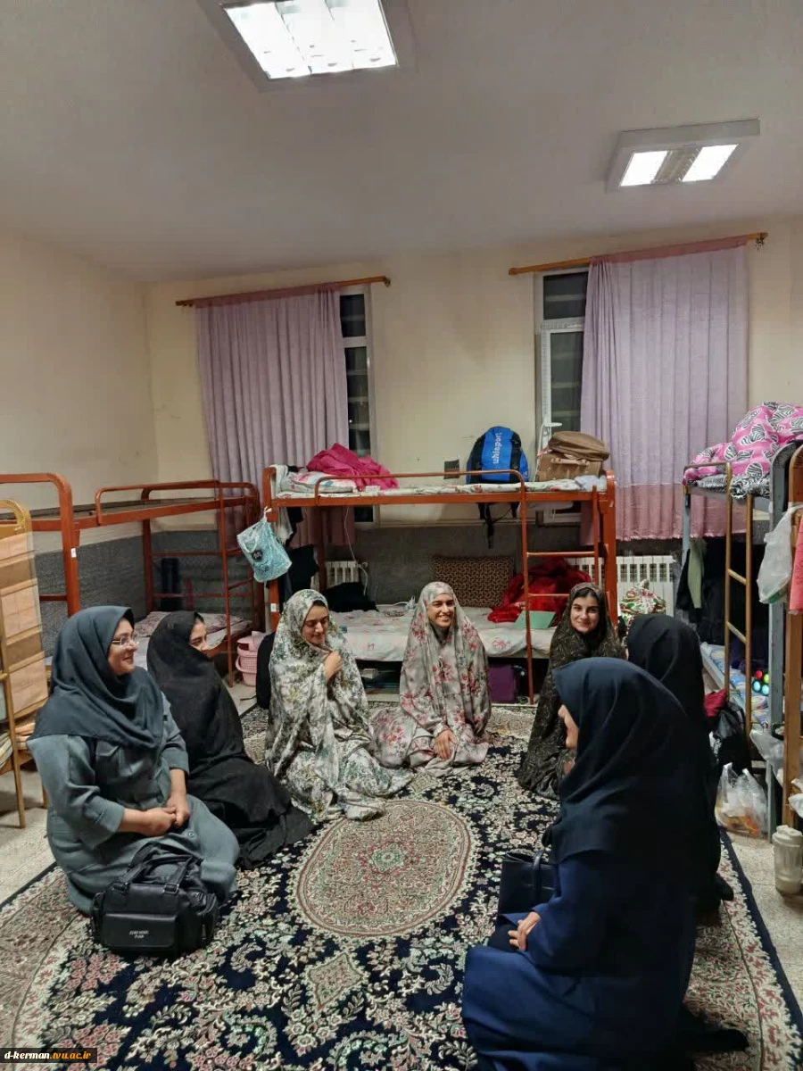 حضور مشاورین دانشکده در خوابگاه دانشجویی 3