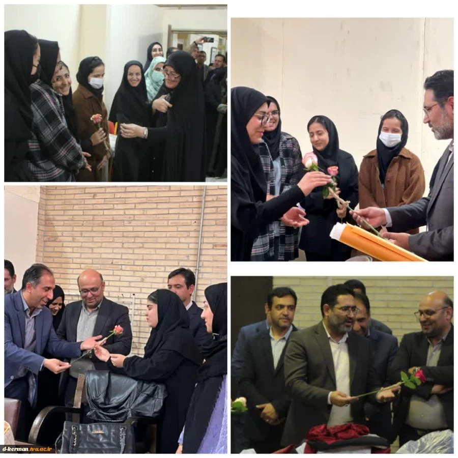 جمعی از مسئولان سازمان مرکزی دانشگاه ملی مهارت روز چهارشنبه ۱۲ آذرماه ۱۴۰۴ طی سفر یک‌روزه به کرمان از بخش‌های مختلف آموزشکده دختران کرمان بازدید بعمل آوردند. 2