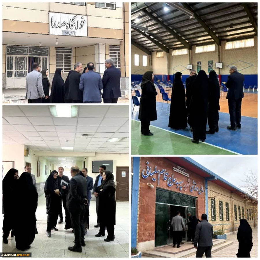 جمعی از مسئولان سازمان مرکزی دانشگاه ملی مهارت روز چهارشنبه ۱۲ آذرماه ۱۴۰۴ طی سفر یک‌روزه به کرمان از بخش‌های مختلف آموزشکده دختران کرمان بازدید بعمل آوردند. 3
