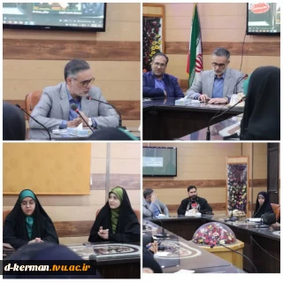 کار گروه هنر و رسانه با حضور مدیر کل صداوسیمای مرکز کرمان در آموزشکده دختران کرمان حضرت فاطمه"س"برگزار شد.