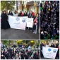 تجلی همبستگی اساتید،کارکنان ودانشجویان آموزشکده دختران کرمان در اجتماع ۹۰ هزار نفری  جان‌فدا