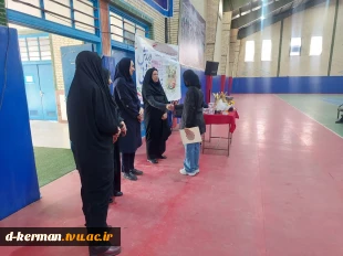 تقدیر از افتخارآفرینان رشته هاکی المپیاد قهرمانی دانشجویان وزارت علوم با حضور هیأت رئیسه آموزشکده ملی مهارت دختران کرمان 7